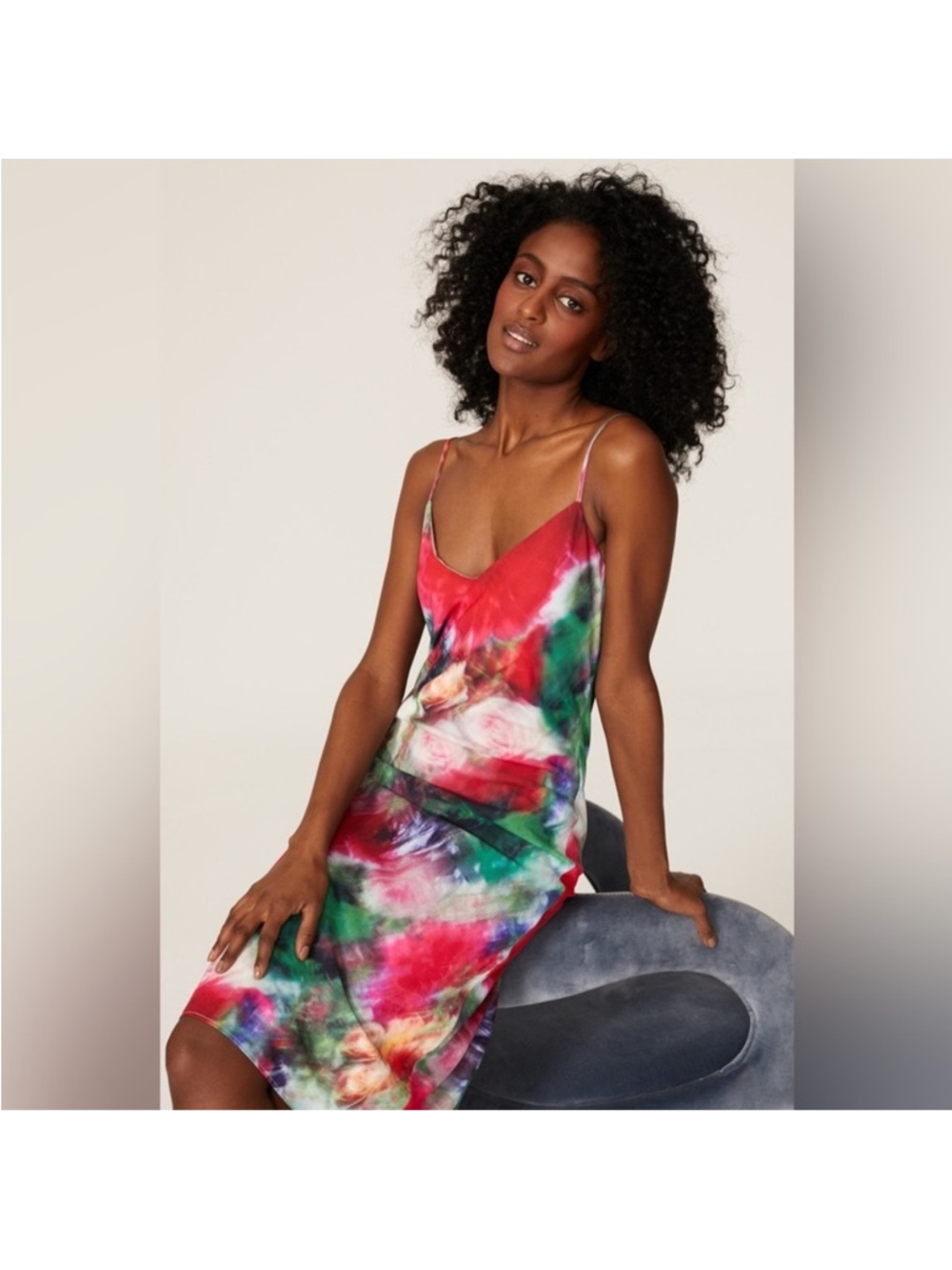 Adam Lippes Floral Silk Slip Dress - Rent the Runway